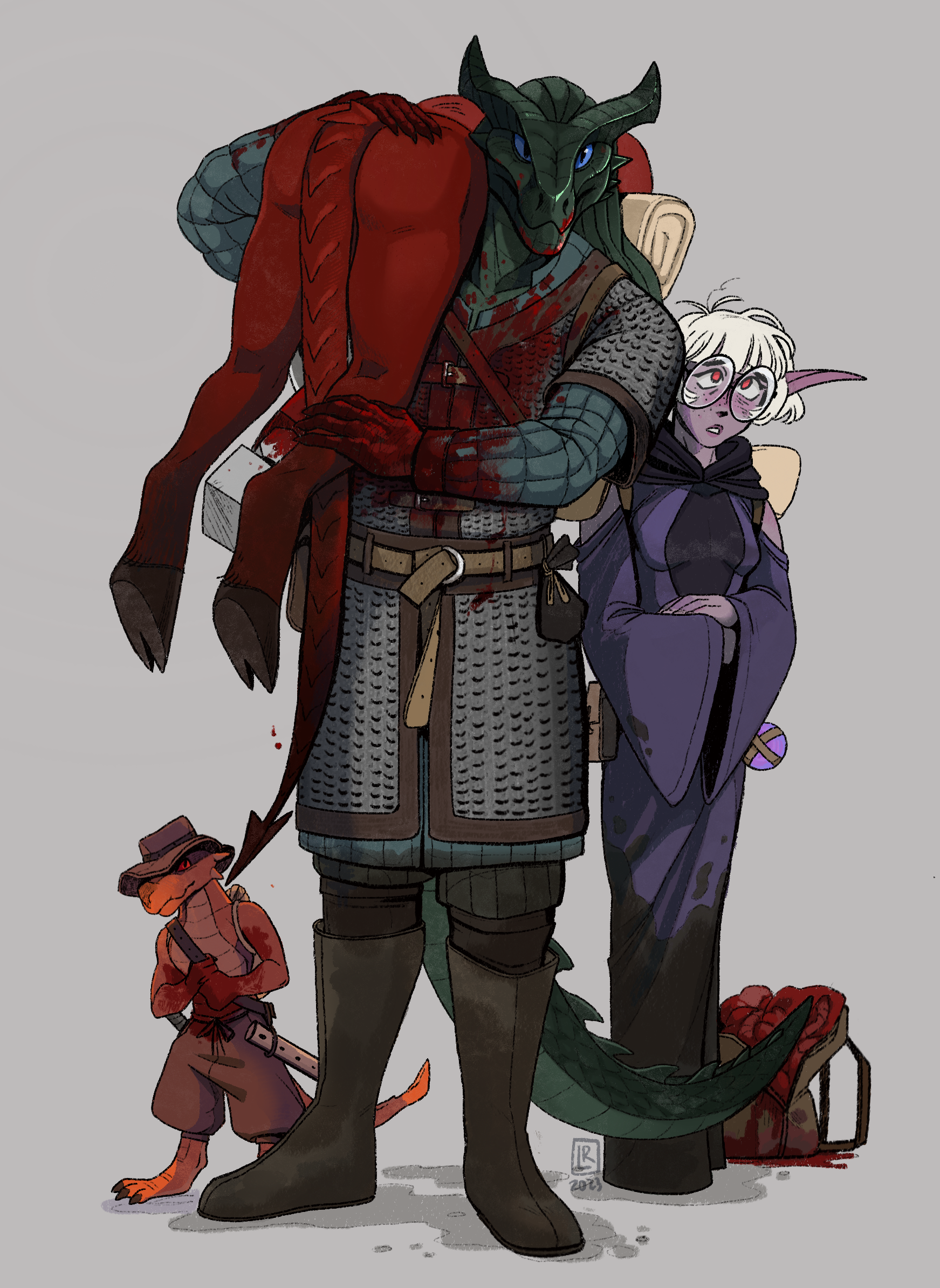 "Descent Into Avernus Adventuring Party", 2023