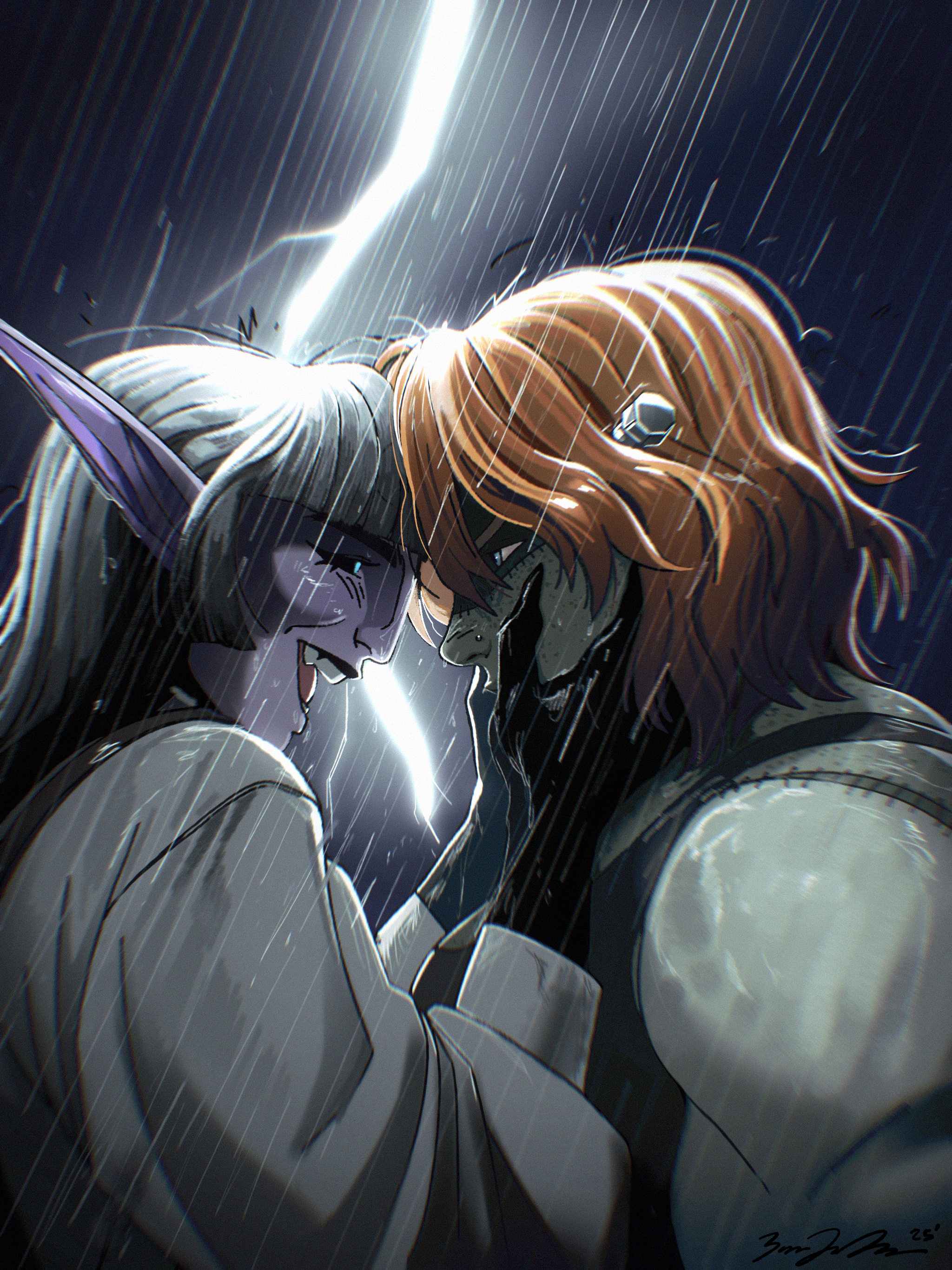 "Frankenstein and her monster", 2025