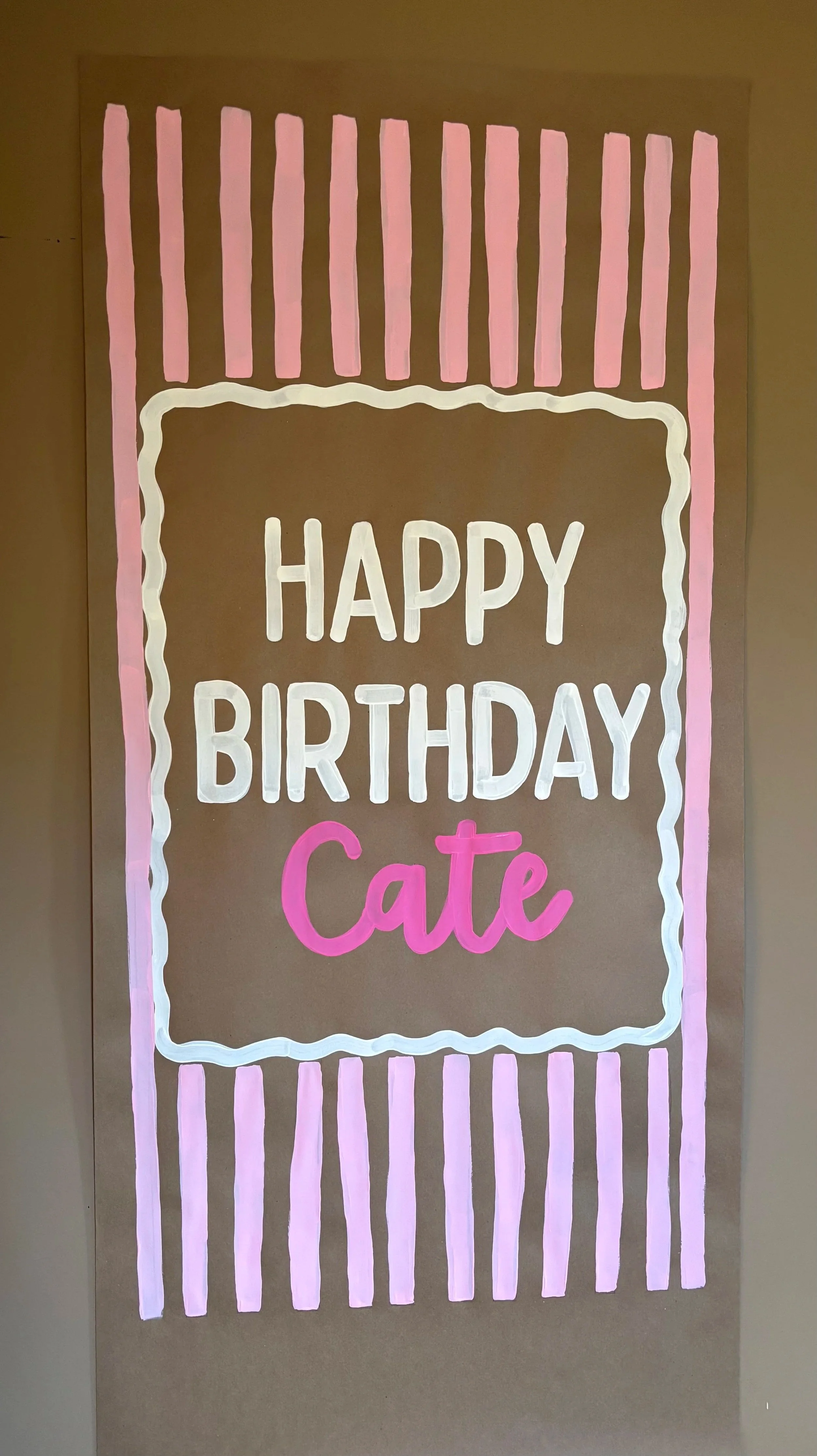 Vertical Door Banner