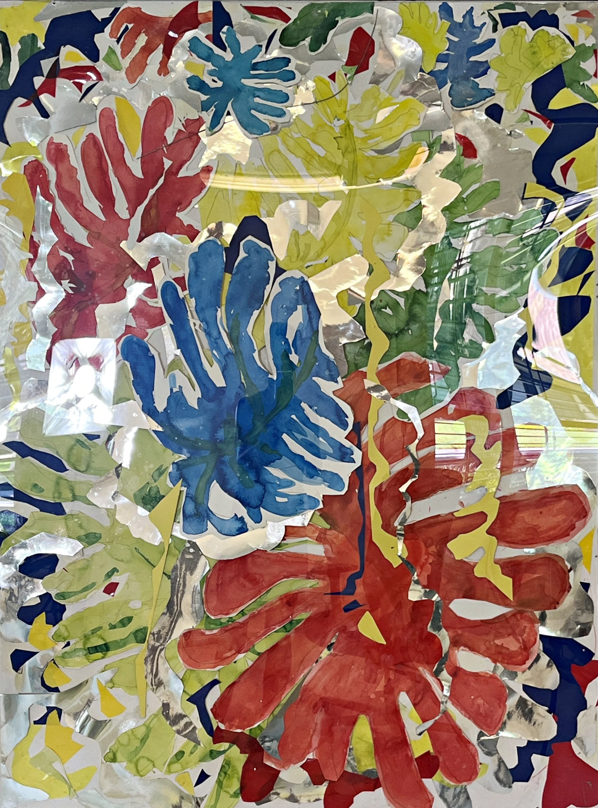 Philodendron, 2021, Mixed Media , 37.5" x 50"