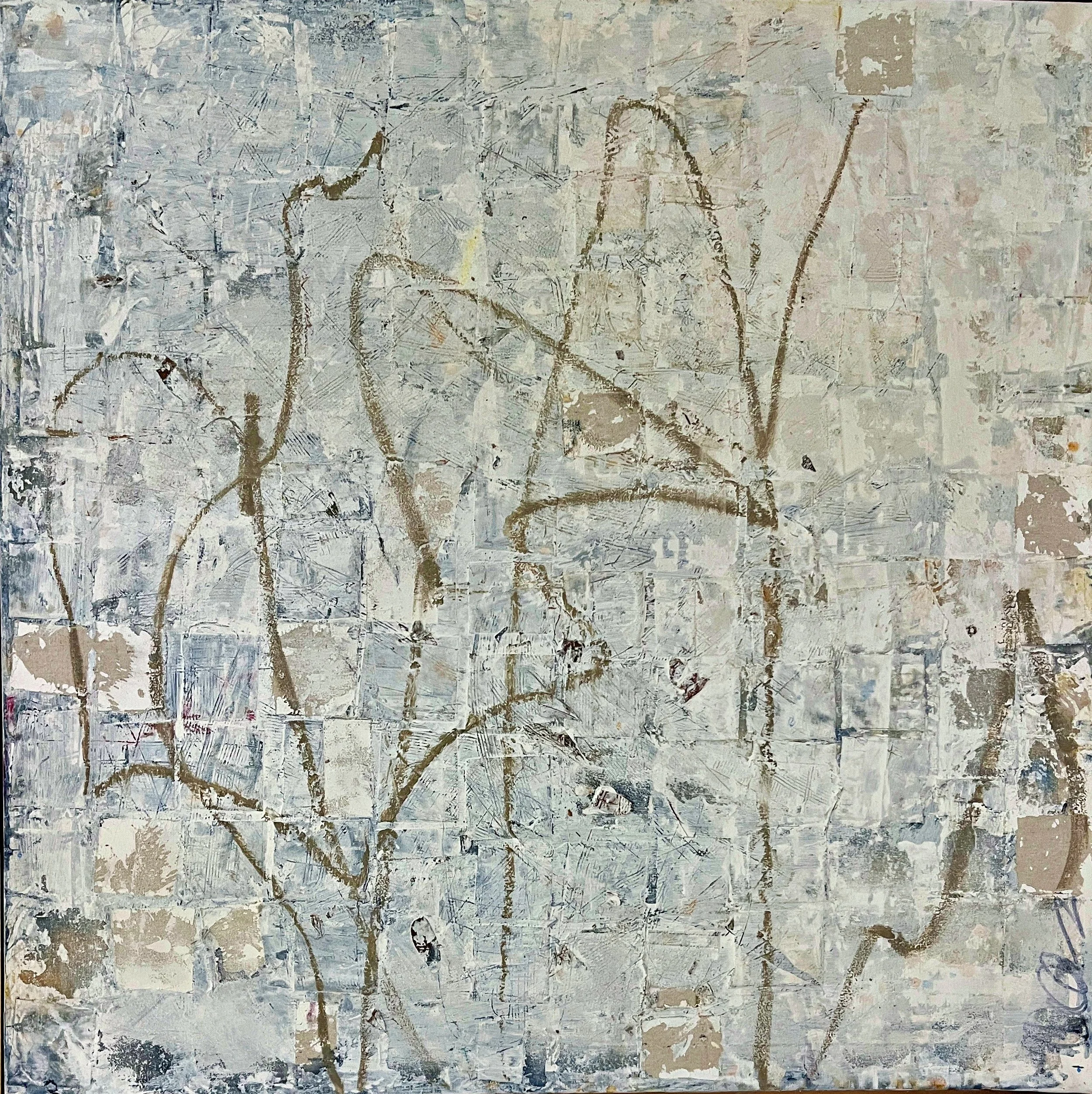 Untitled 10, 2025, Acrylic , 36" x 36"