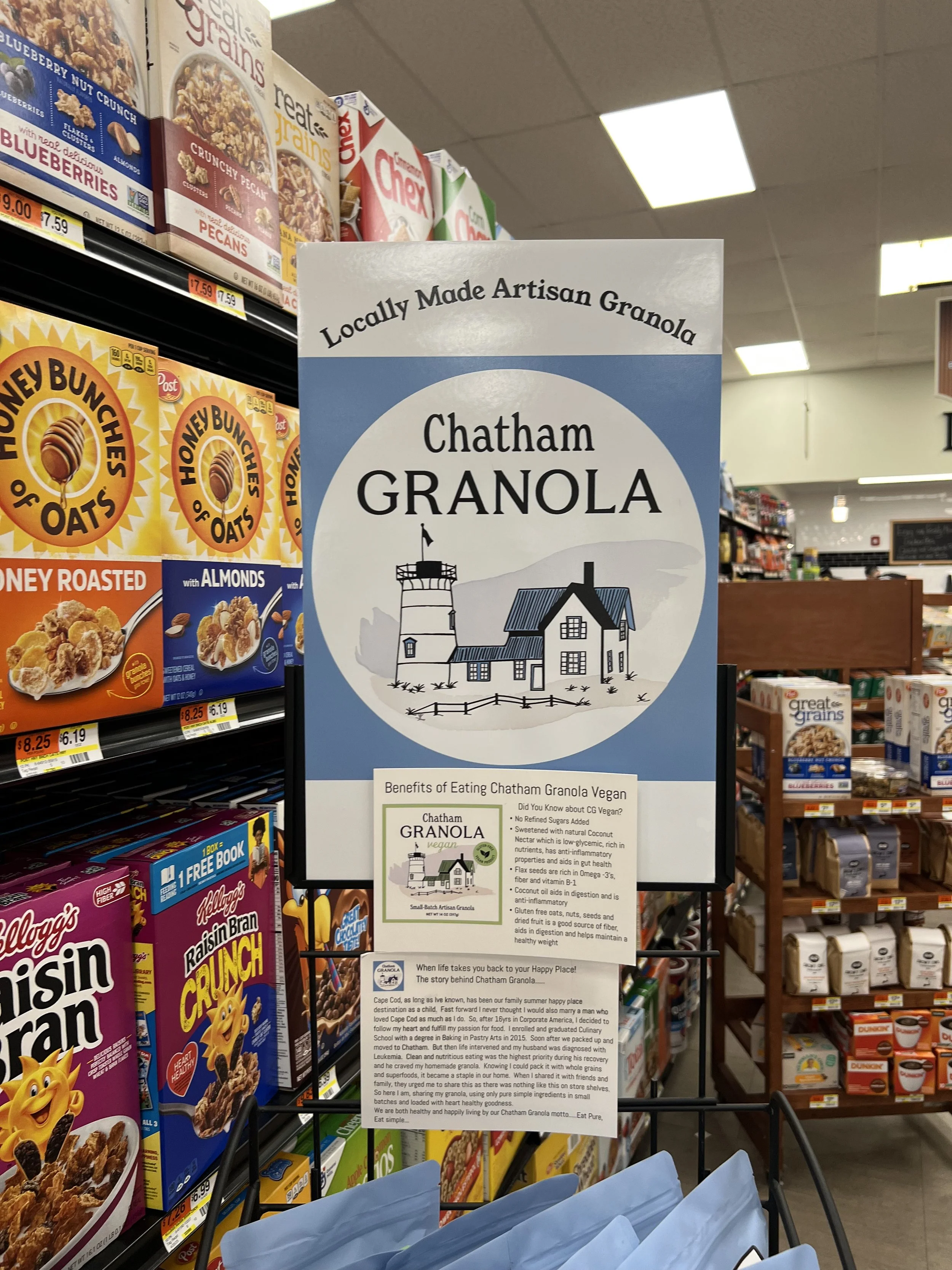 Chatham Granola In-Store Display