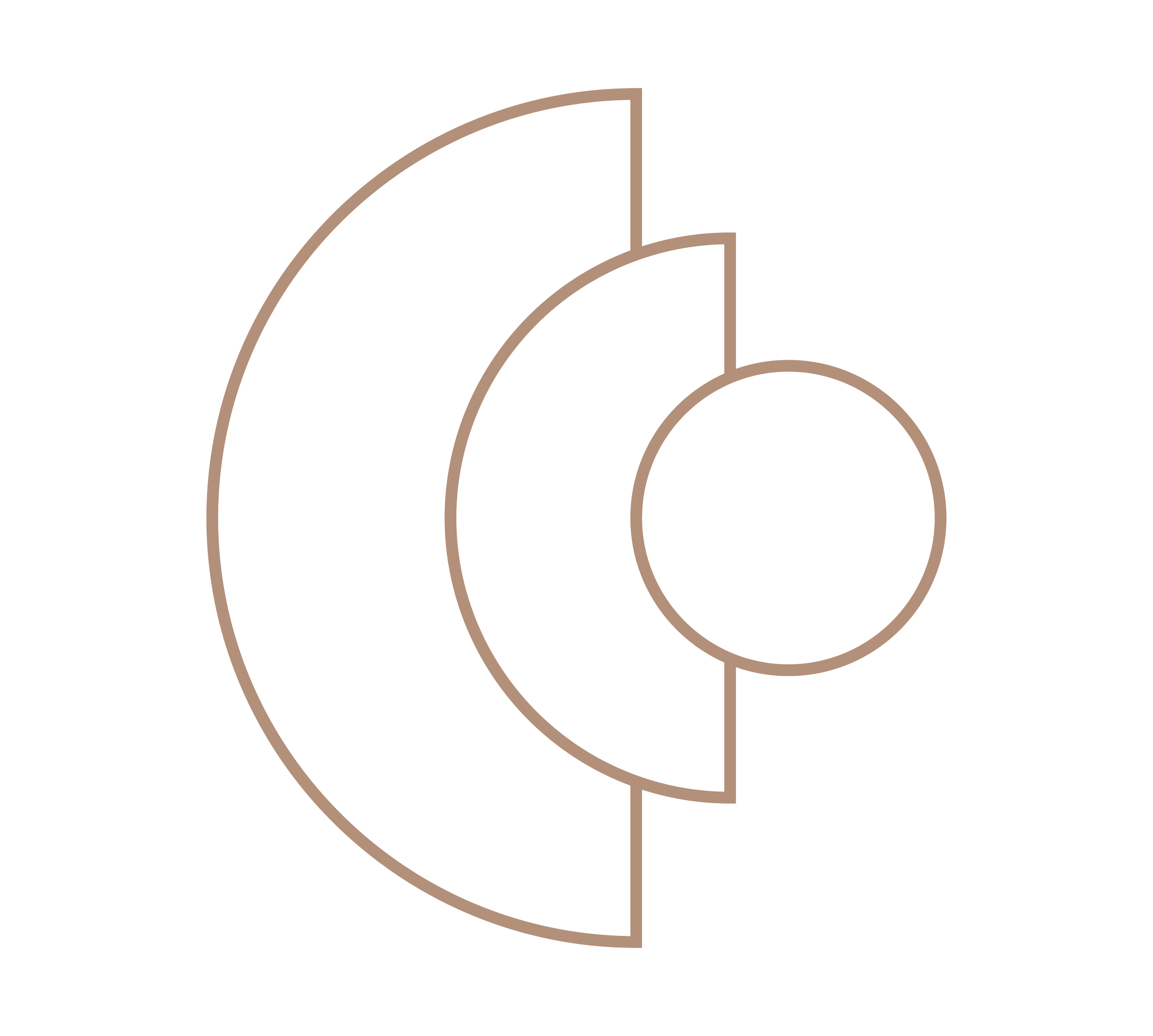 minimal line art icon that depicts how sculptra improves facial support