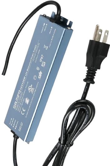12v Waterproof Power Supply with plug