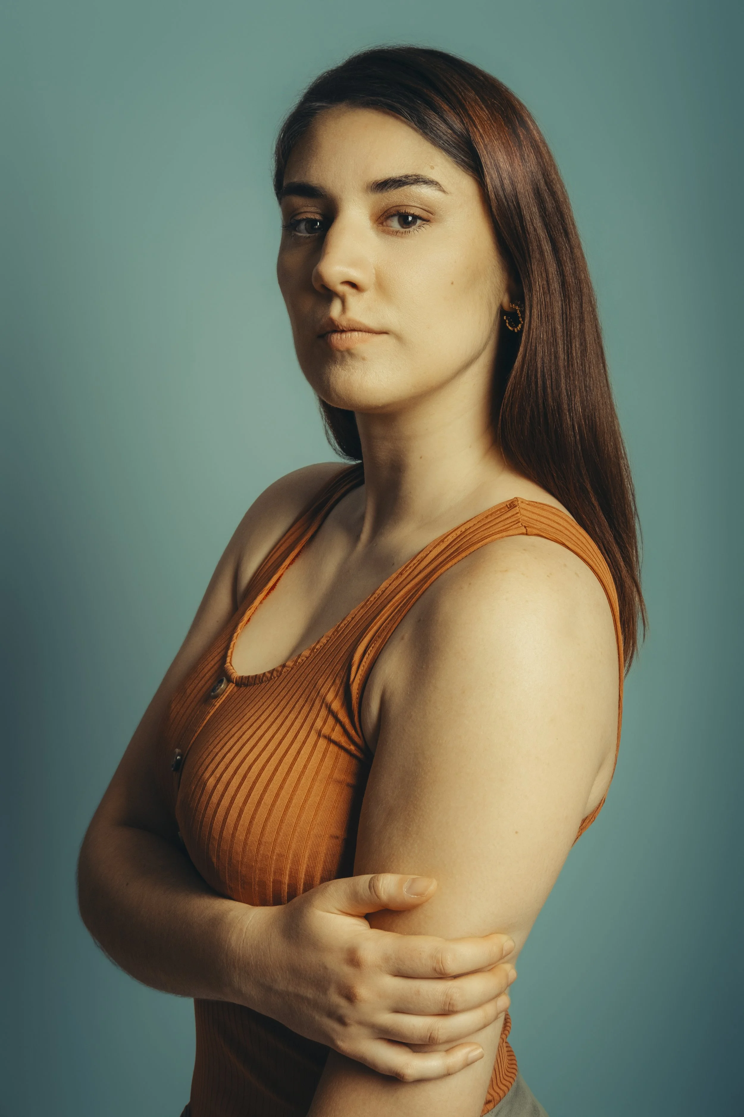 Portrait en couleur