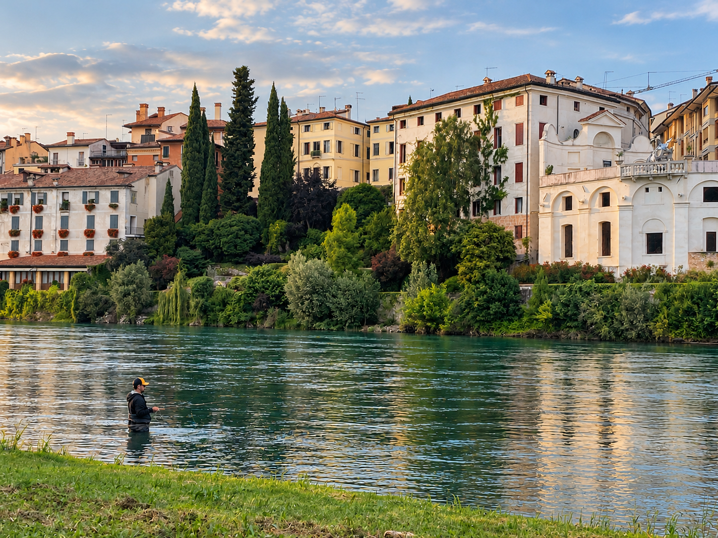Brenta_river_at_sunset_with_flyfisherman