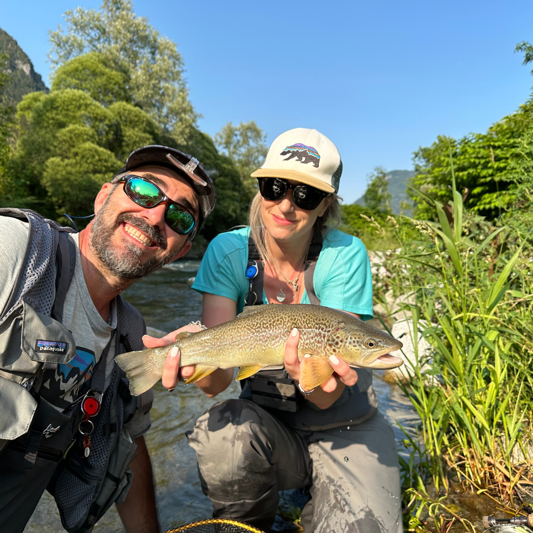 Private guided fly fishing day in Northern Italy