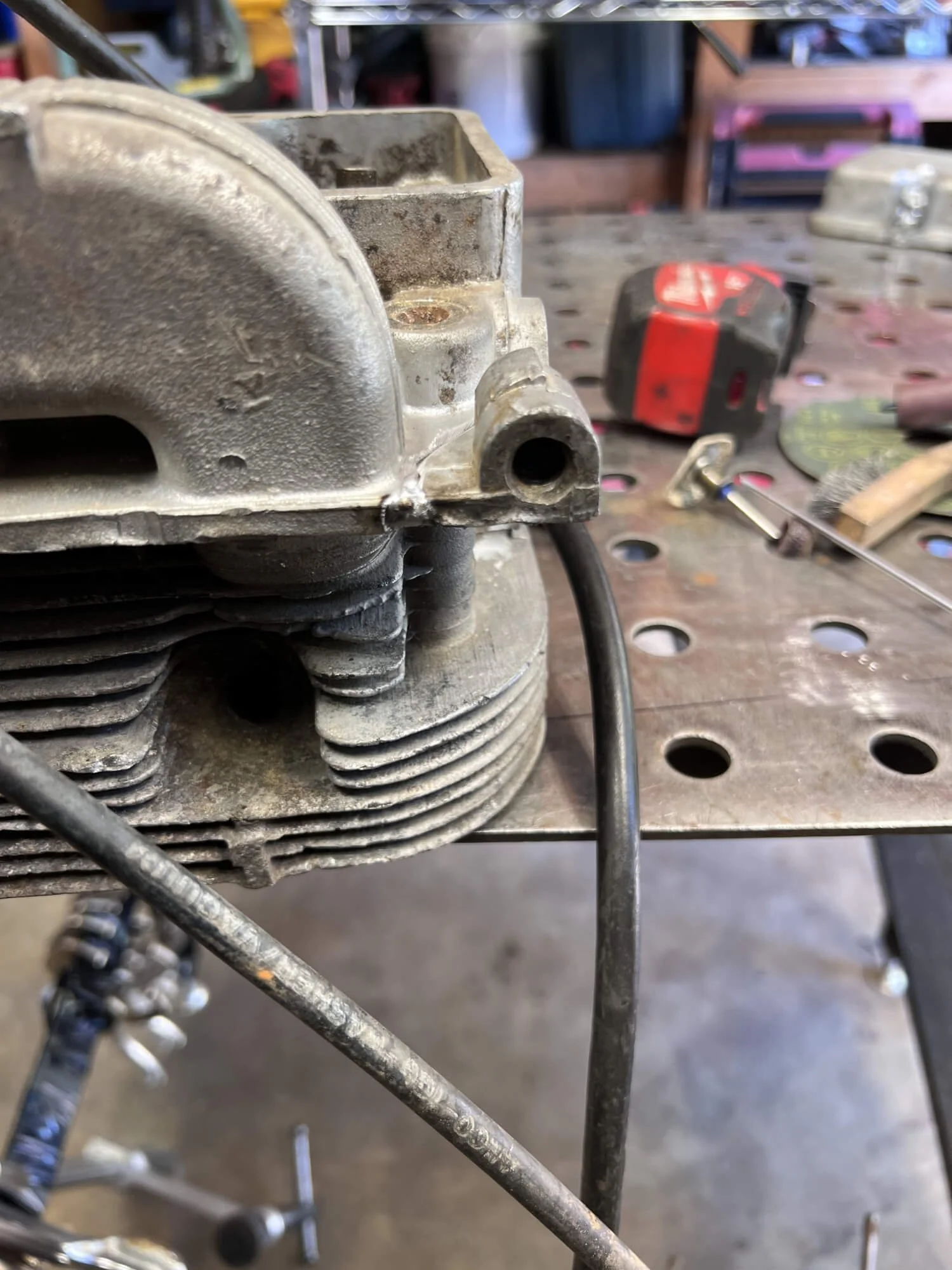 Aluminum valve body repair 2 Nevada County CA