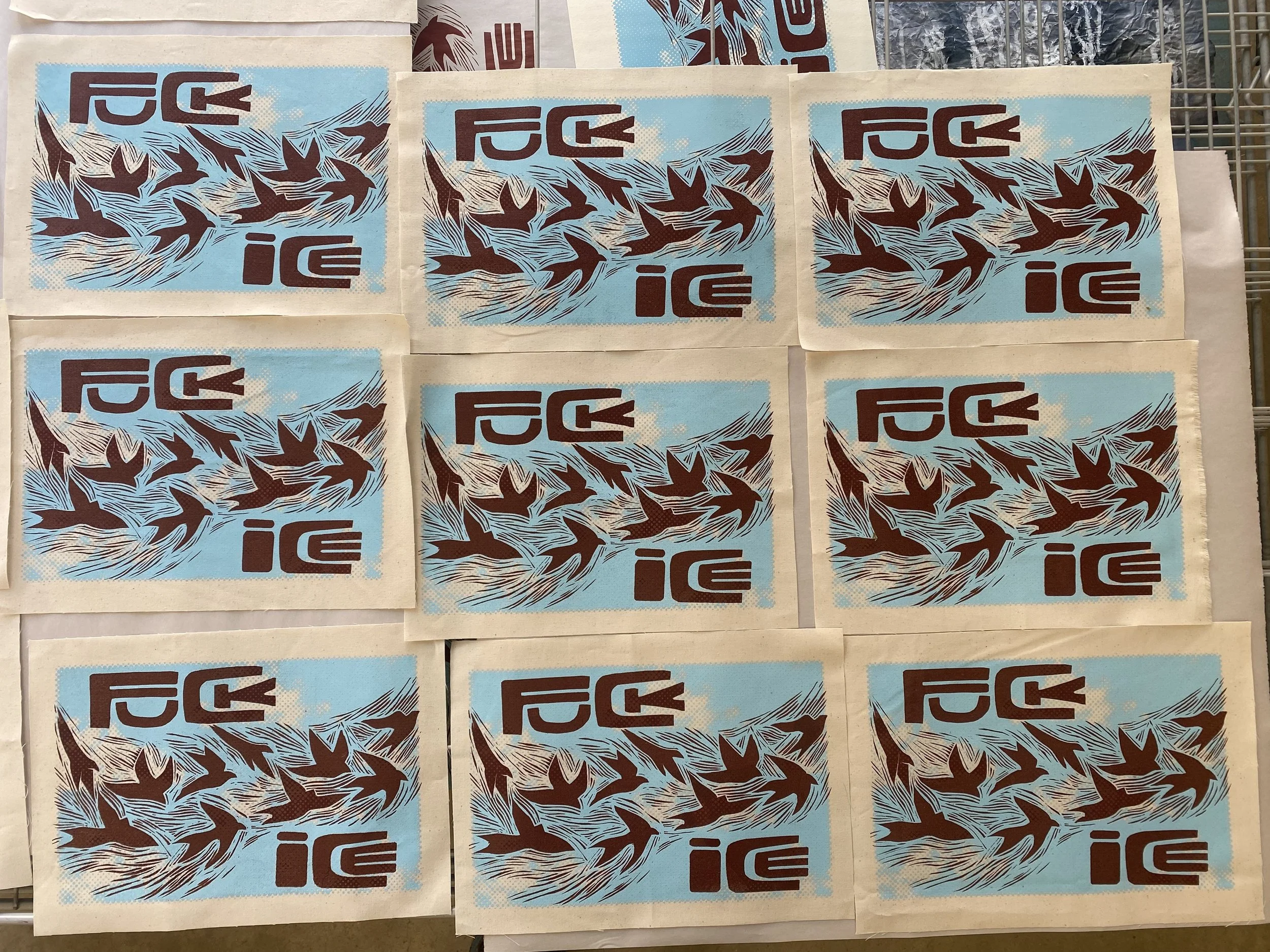 F*ck Ice Birds Patch