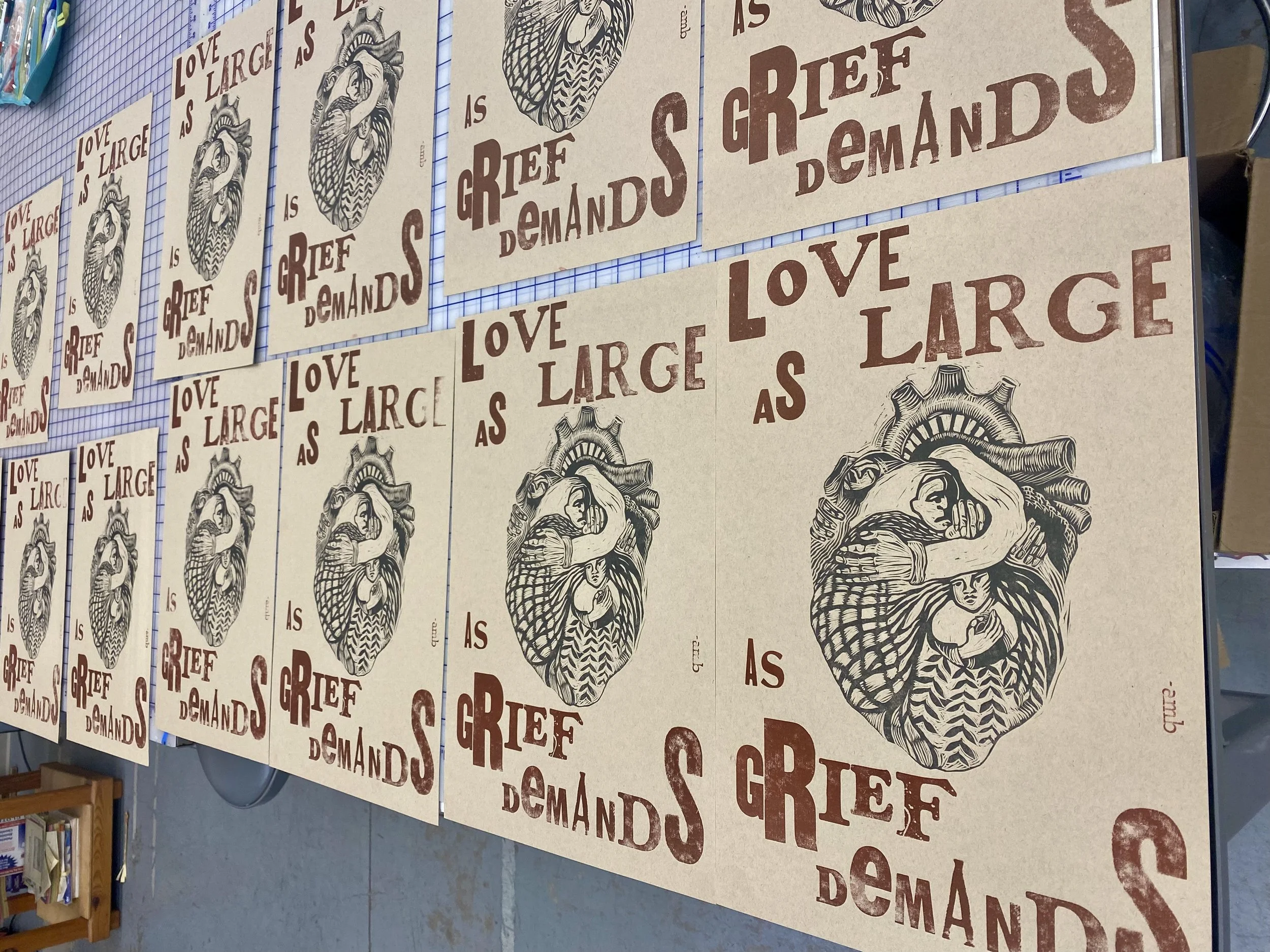 Love as Large as Grief Demands