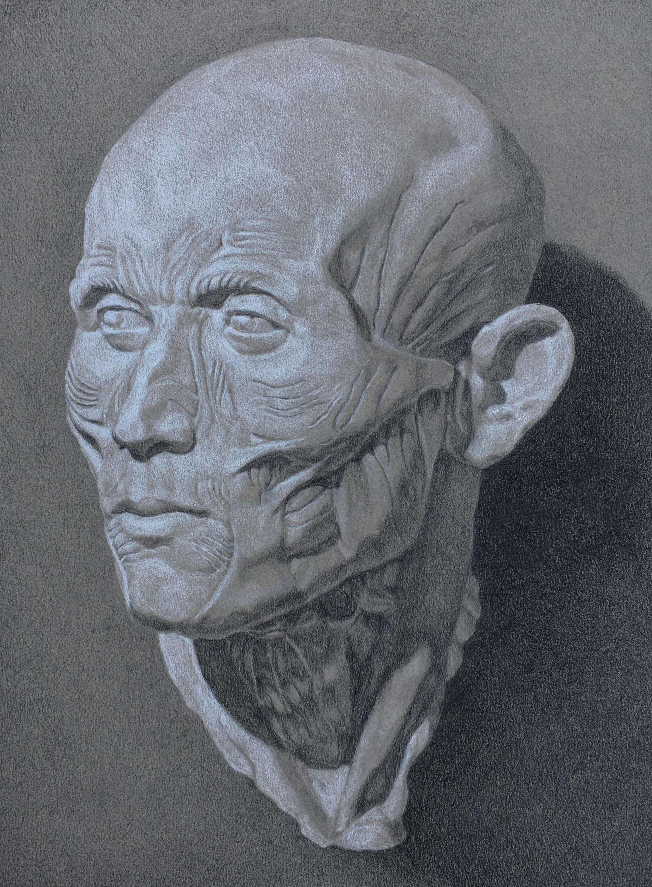 Lost in Thought - Colored Pencil