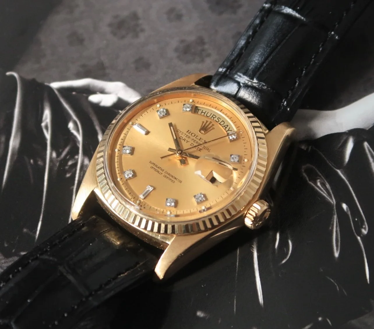 rolex daydate 1803 factory dial 