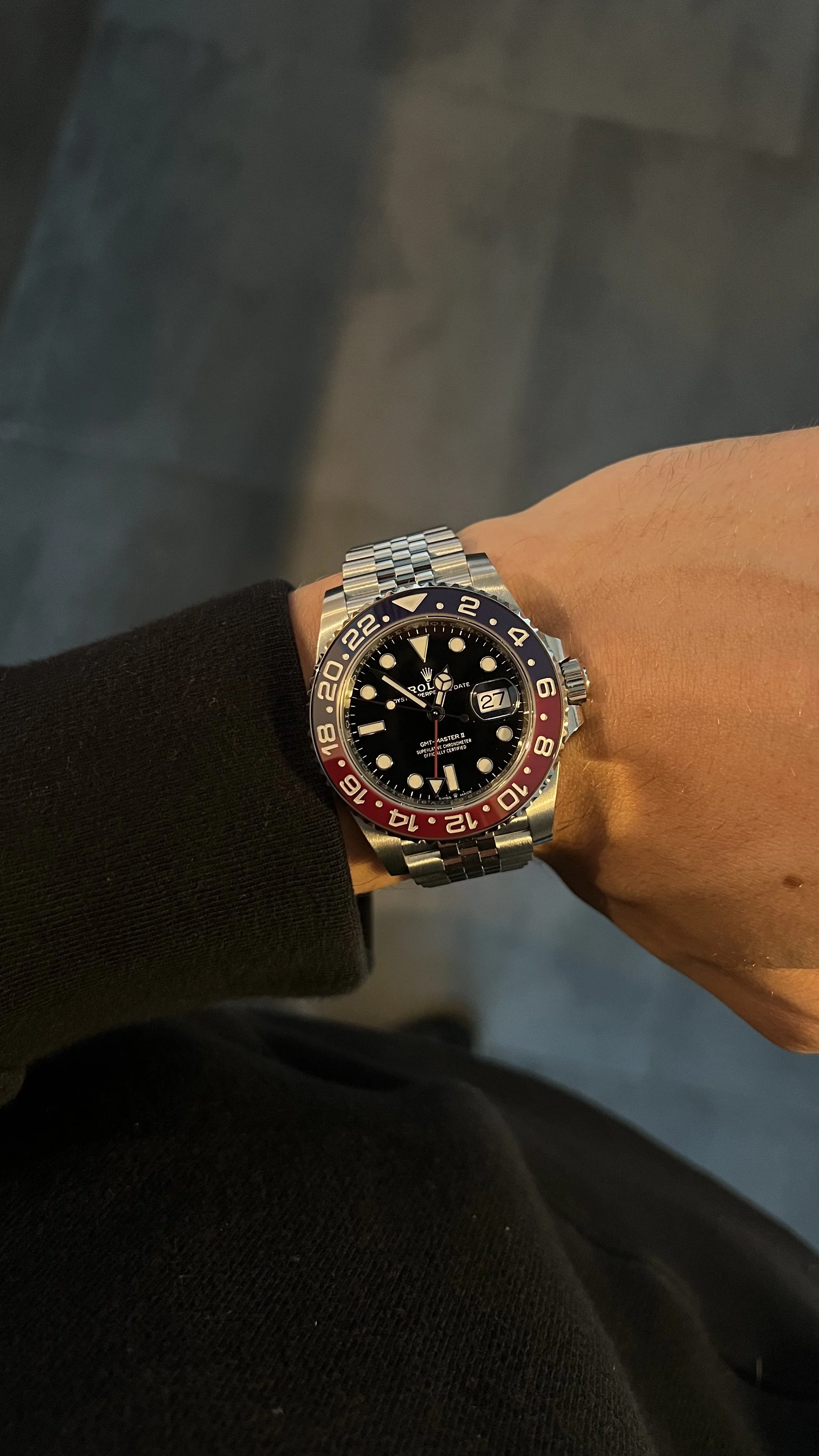 Rolex GMT 'pepsi' 126710BLRO