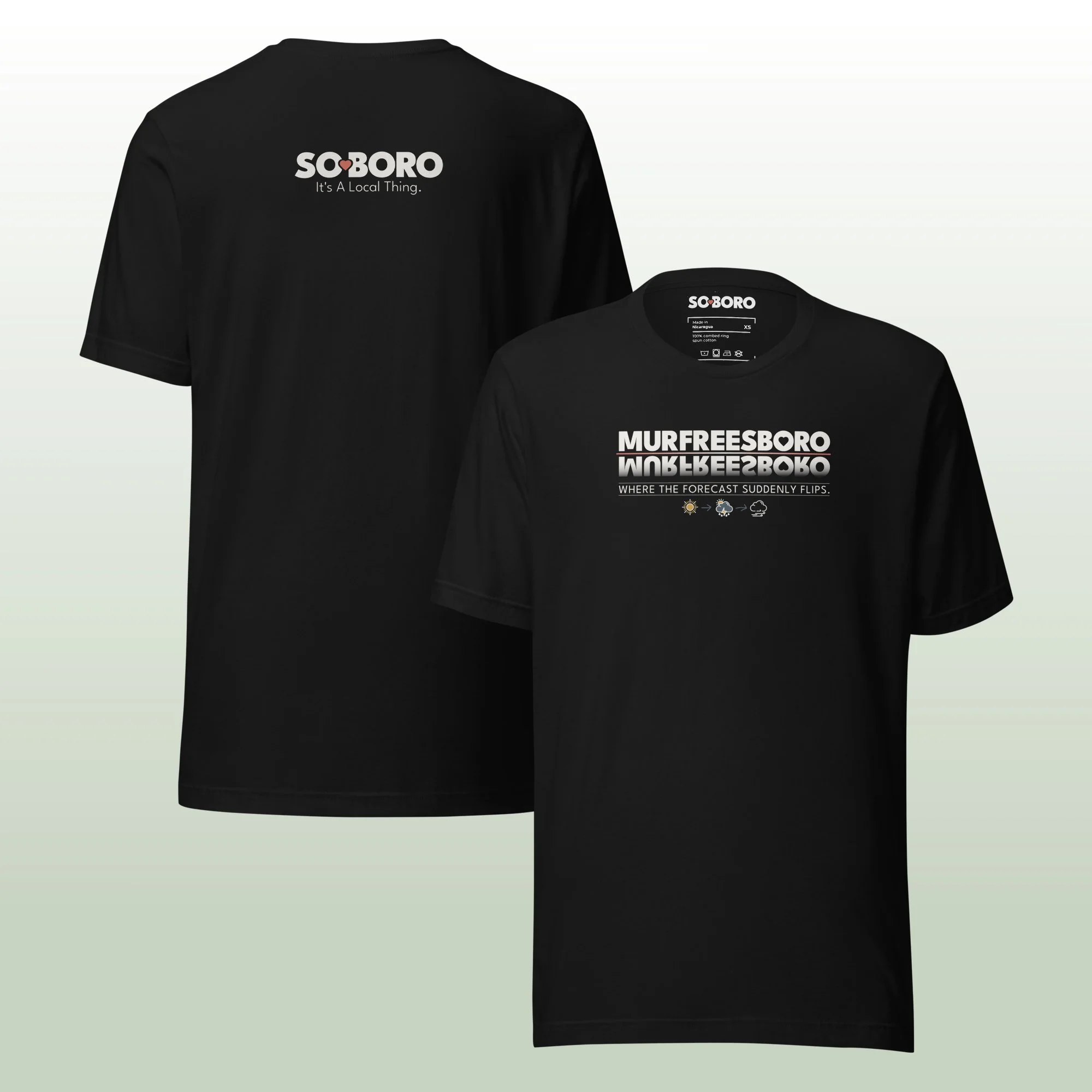 Flippin' Forecast - So Boro Unisex T-Shirt