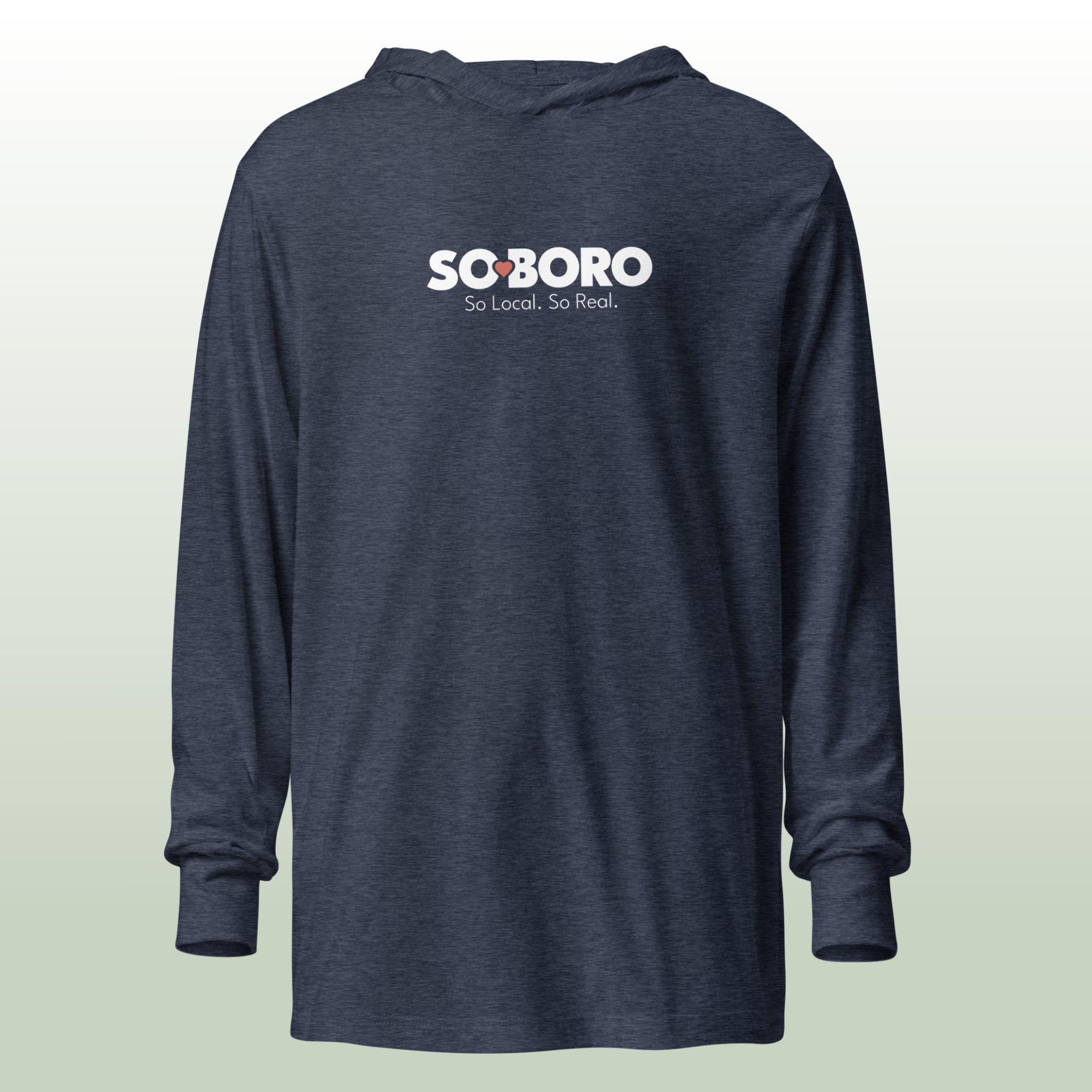 SO BORO Unisex Hooded Long-Sleeve Tee
