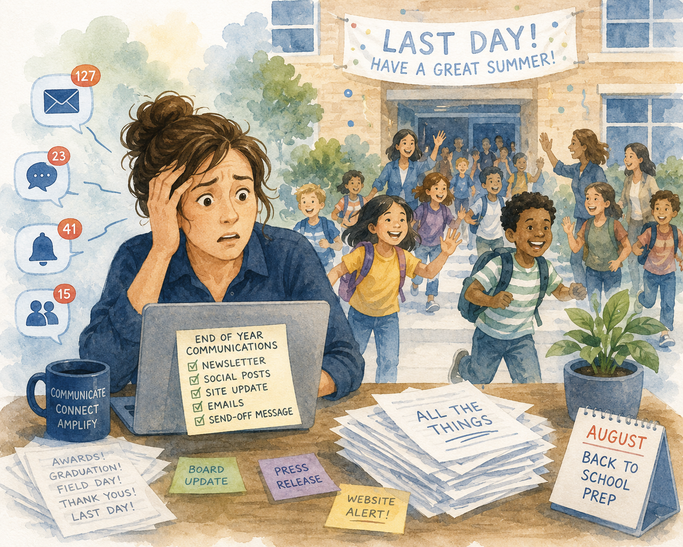 Don't Go Quiet: Building a Summer Communications Plan That Sets Up Your Best School Year Yet