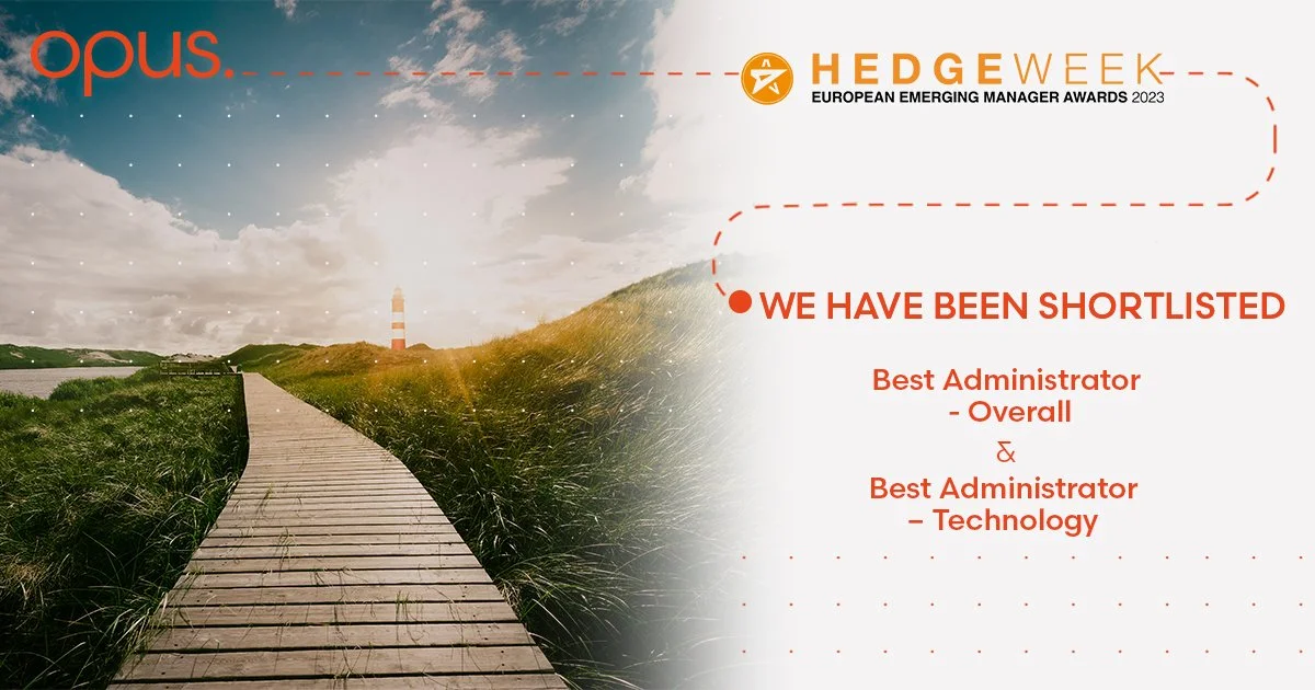 Shortlisted: Best Administrator - Overall and Best Administrator – Technology at the Hedgeweek European Emerging Manager Awards 2023