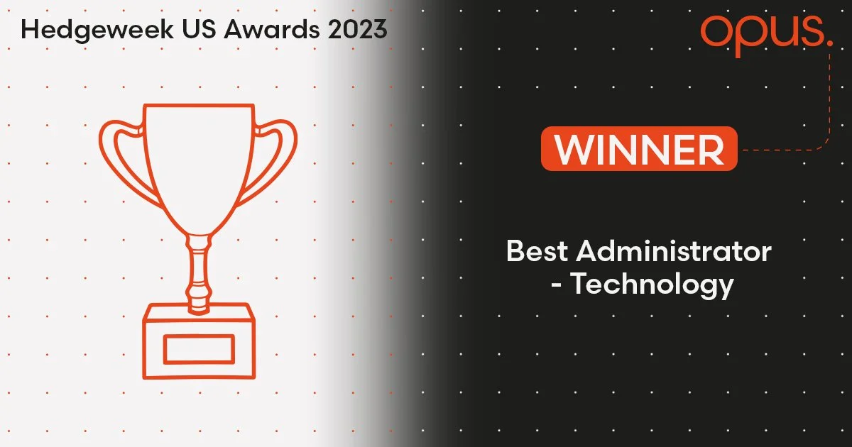 Best Administrator - Technology at the Hedgeweek US Awards 2023