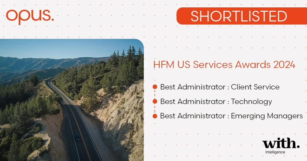 Shortlisted: Best Administrator: Client Service, Best Administrator: Technology and Best Administrator: Emerging Managers at the HFM US Services Awards 2024