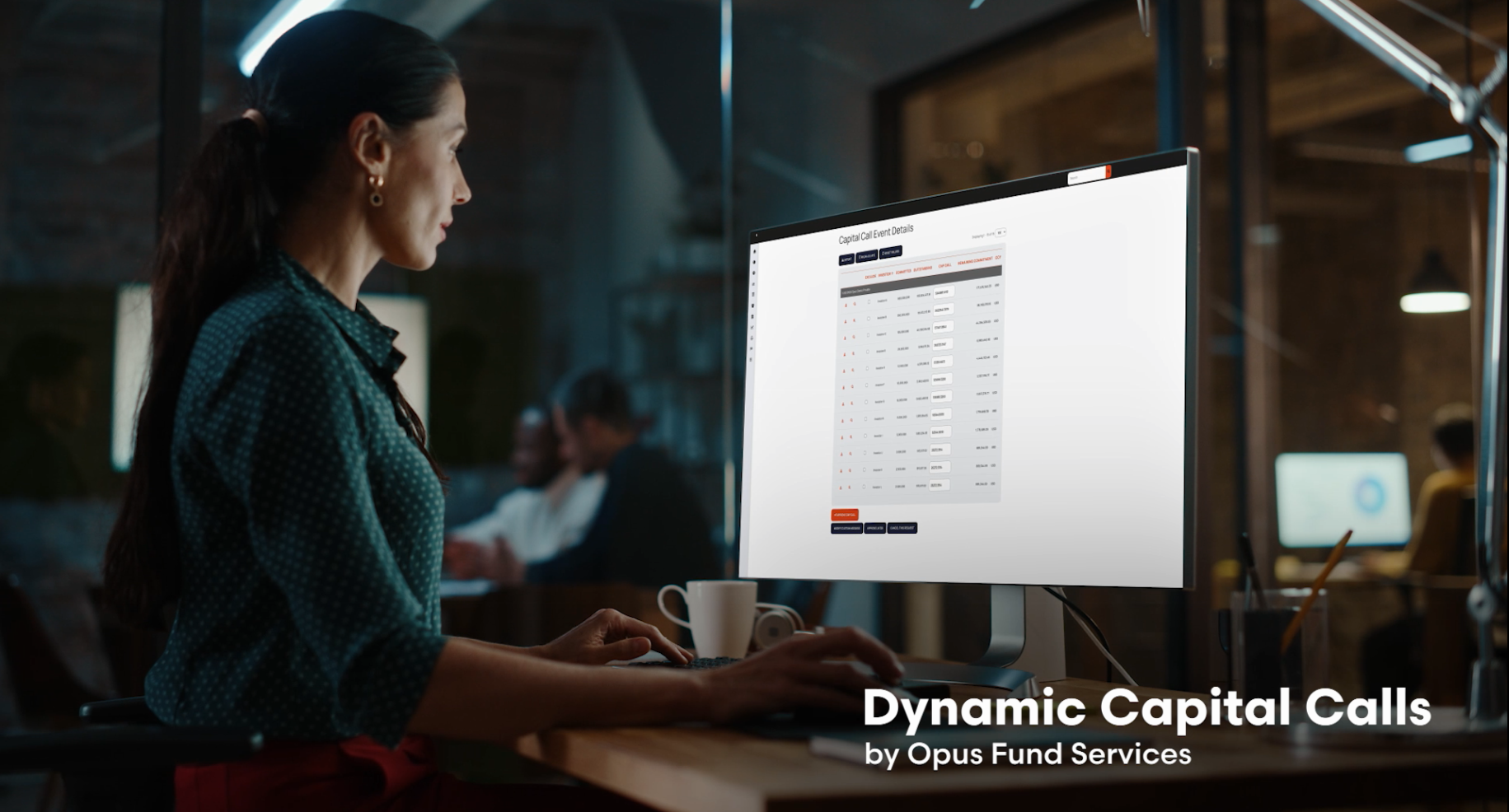 Opus Digital Capital Calls