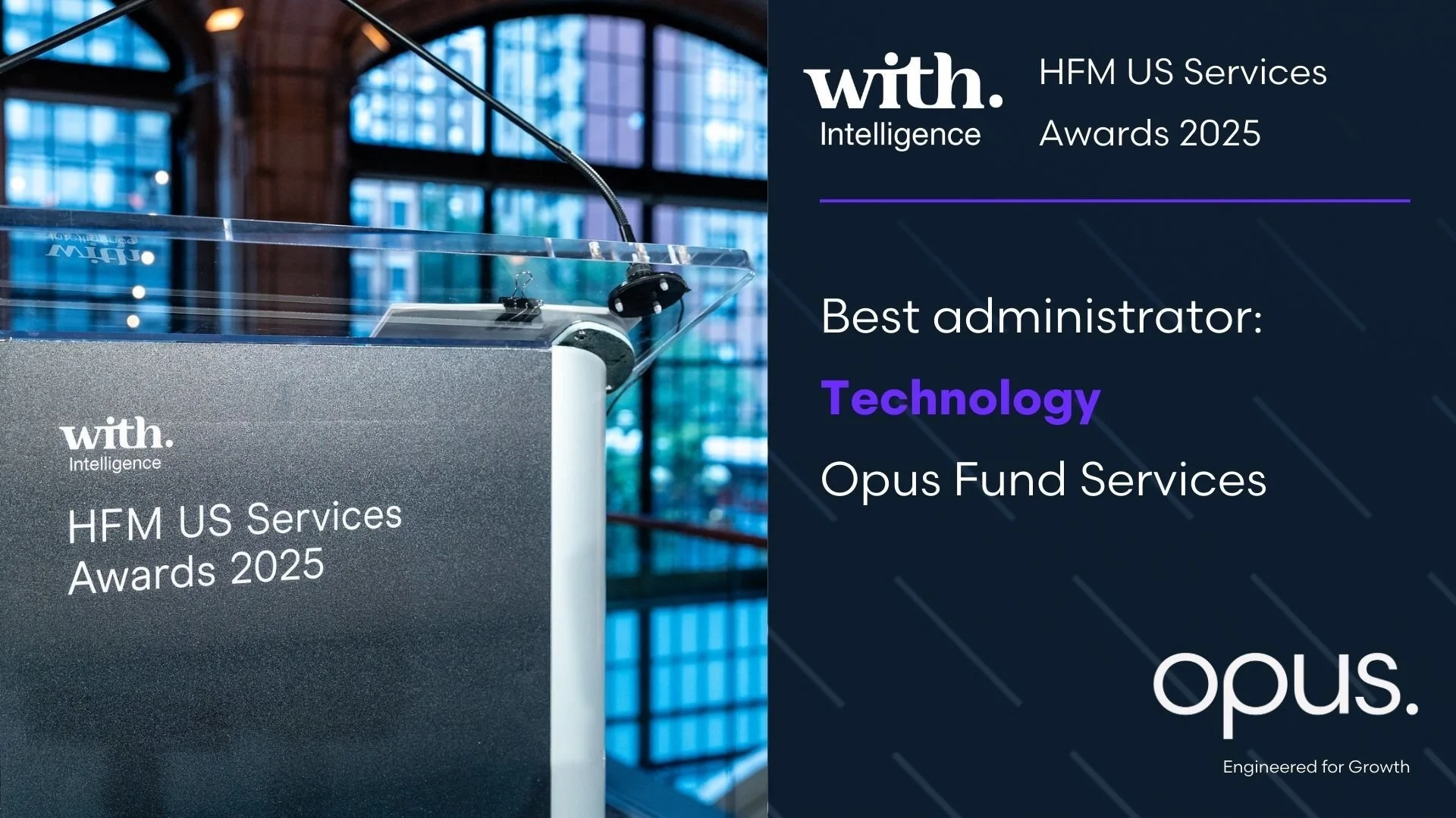 Best administrator: Technology at the HFM US Services Awards 2025