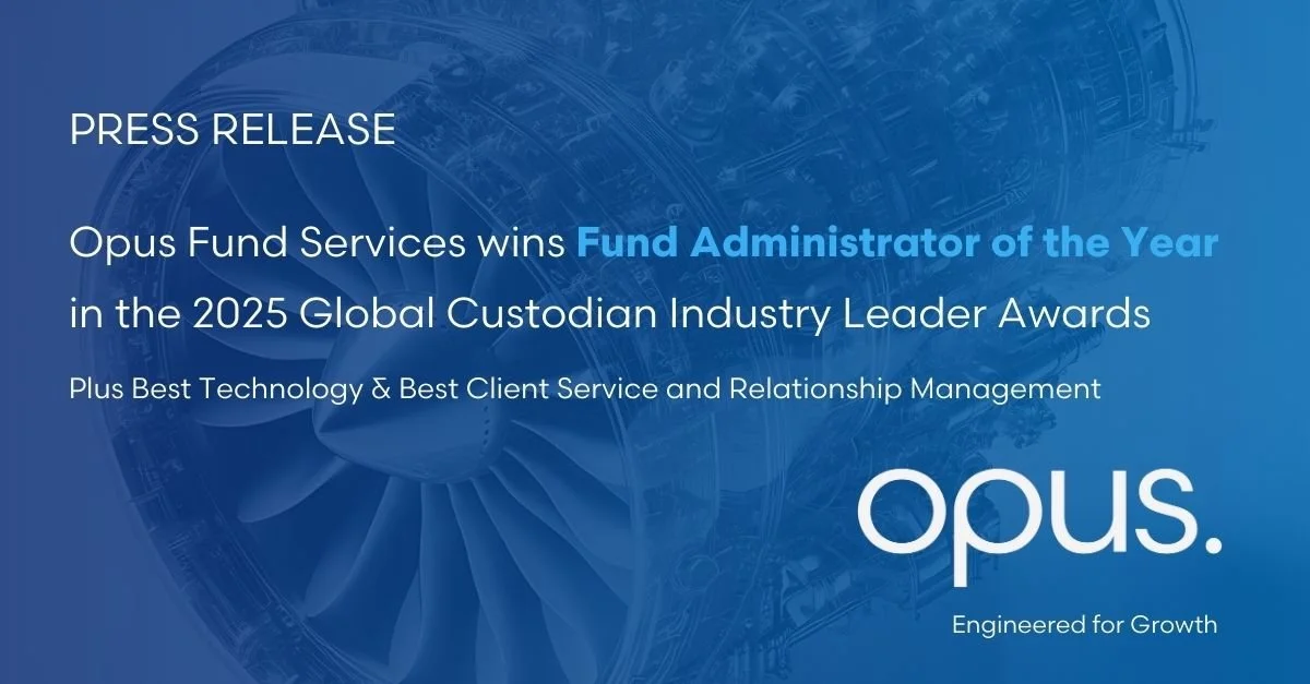 Opus Fund Services Tops Global Custodian's Hedge Fund Administration Awards for Fourth Consecutive Year
