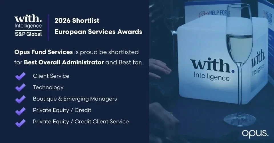 Shortlisted in multiple categories at the With Intelligence European Services Awards 2026