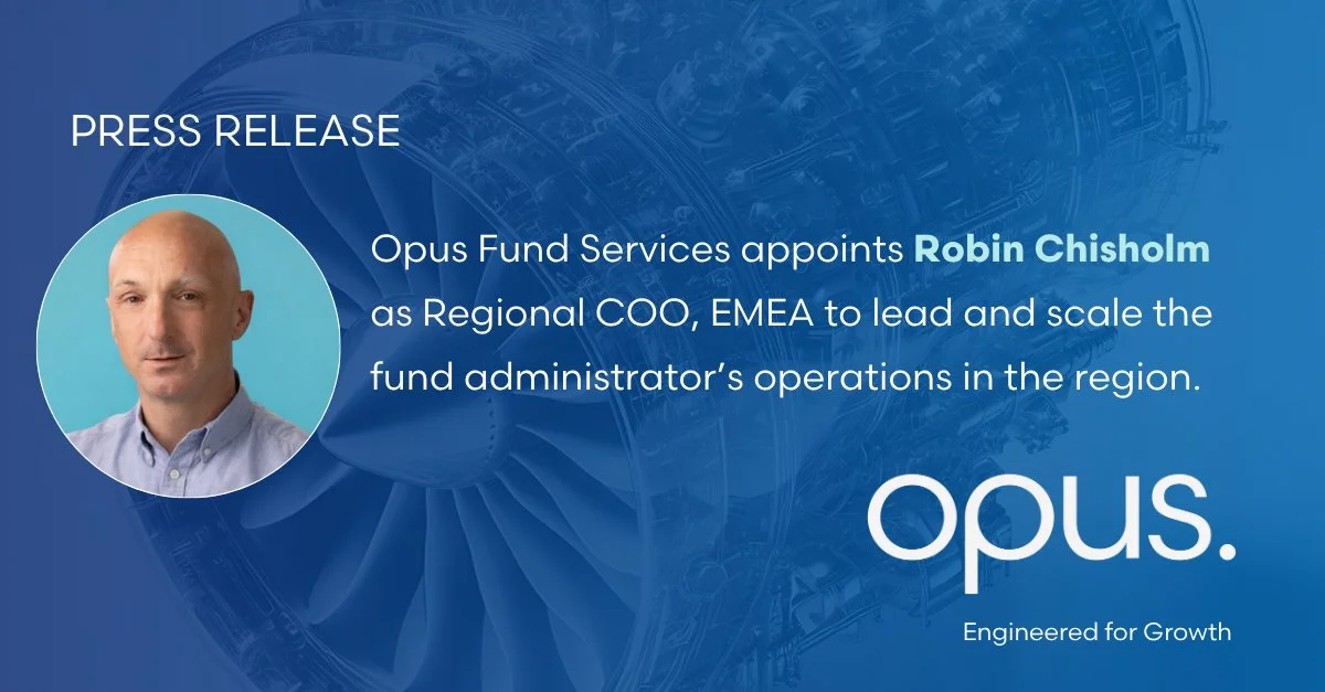 Opus Appoints Robin Chisholm Regional COO, EMEA