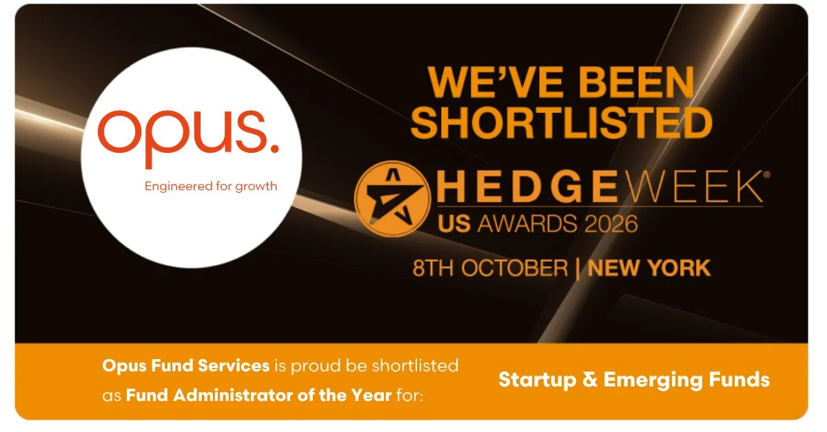 Opus Fund Services is Shortlisted in the 2026 US HedgeWeek Awards: Startup &amp; Emerging Managers