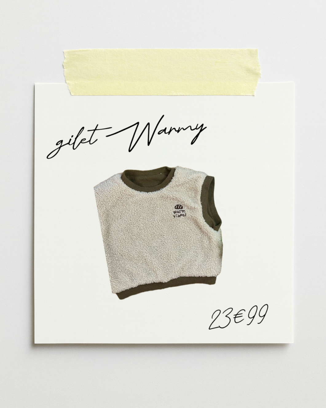 Gilet Warmy