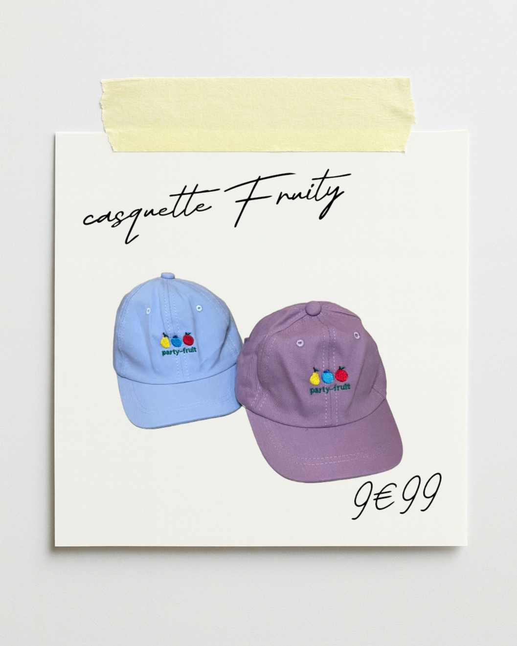 Casquette Fruity