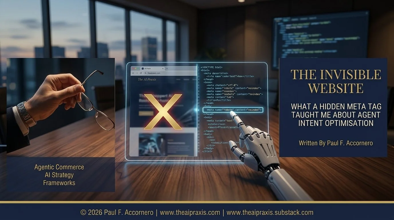 The Invisible Website: What a Hidden Meta Tag Taught Me About Agent Intent Optimisation