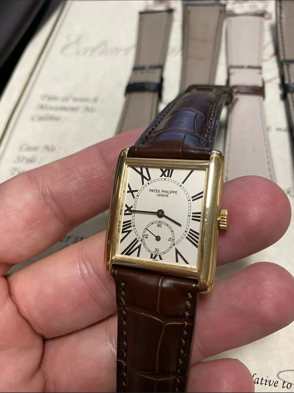 Patek Philippe Gondolo bought pre-owned on eBay