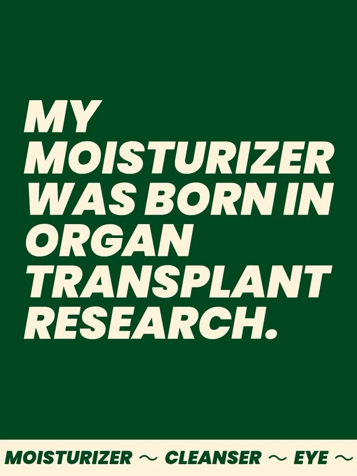 My moisturizer was born in organ transplant research. Swipe to slide 6.
Five I kept. Three I cut. One of the cuts is on every med spa shelf.
Comment CULL for the list.

I do marketing for The Piazza Center (INVO, Pavise, Dr. Medion), and have had a r