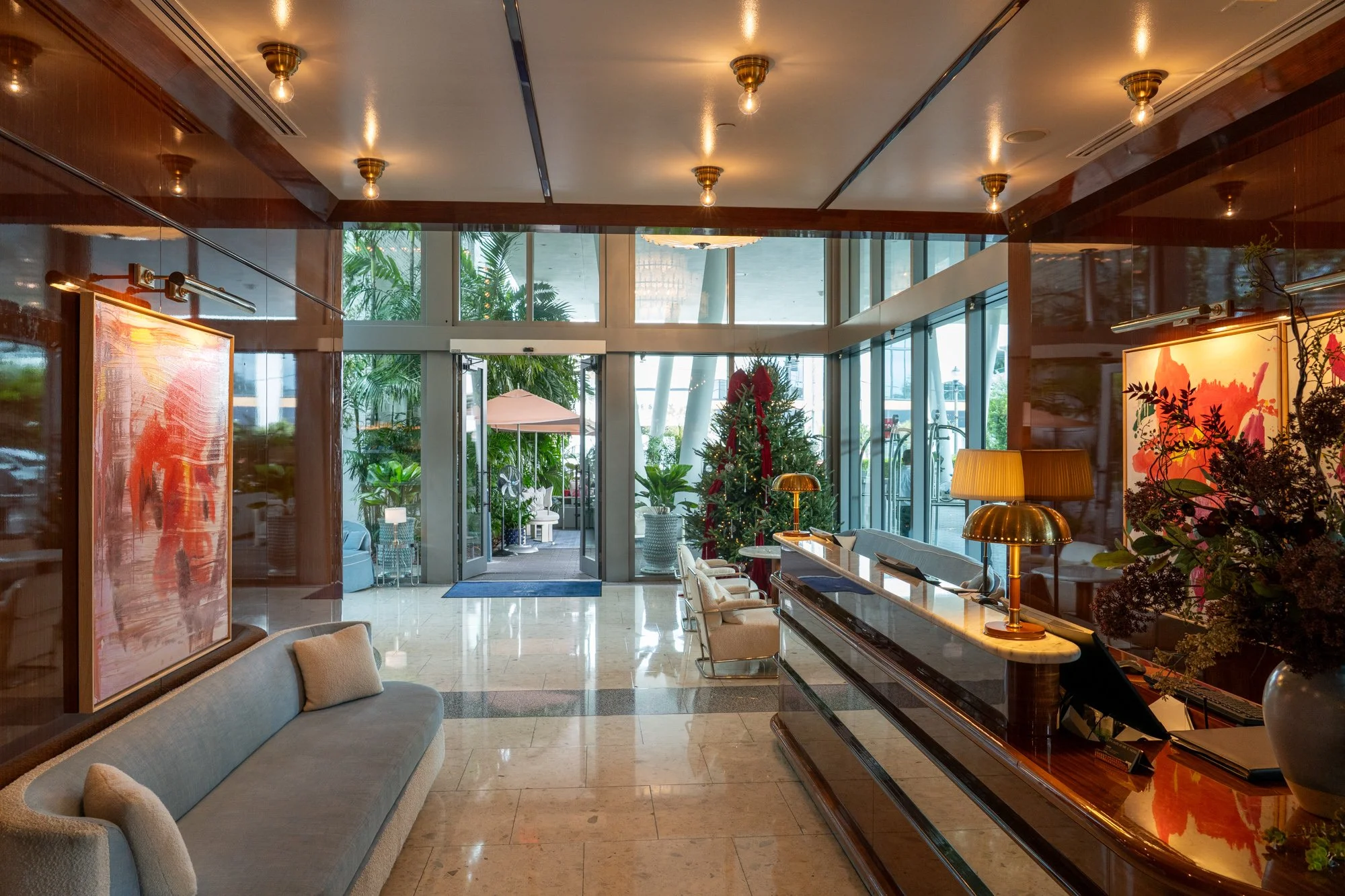 Federico De Francesco installation view at Mr. C Coconut Grove, Lobby