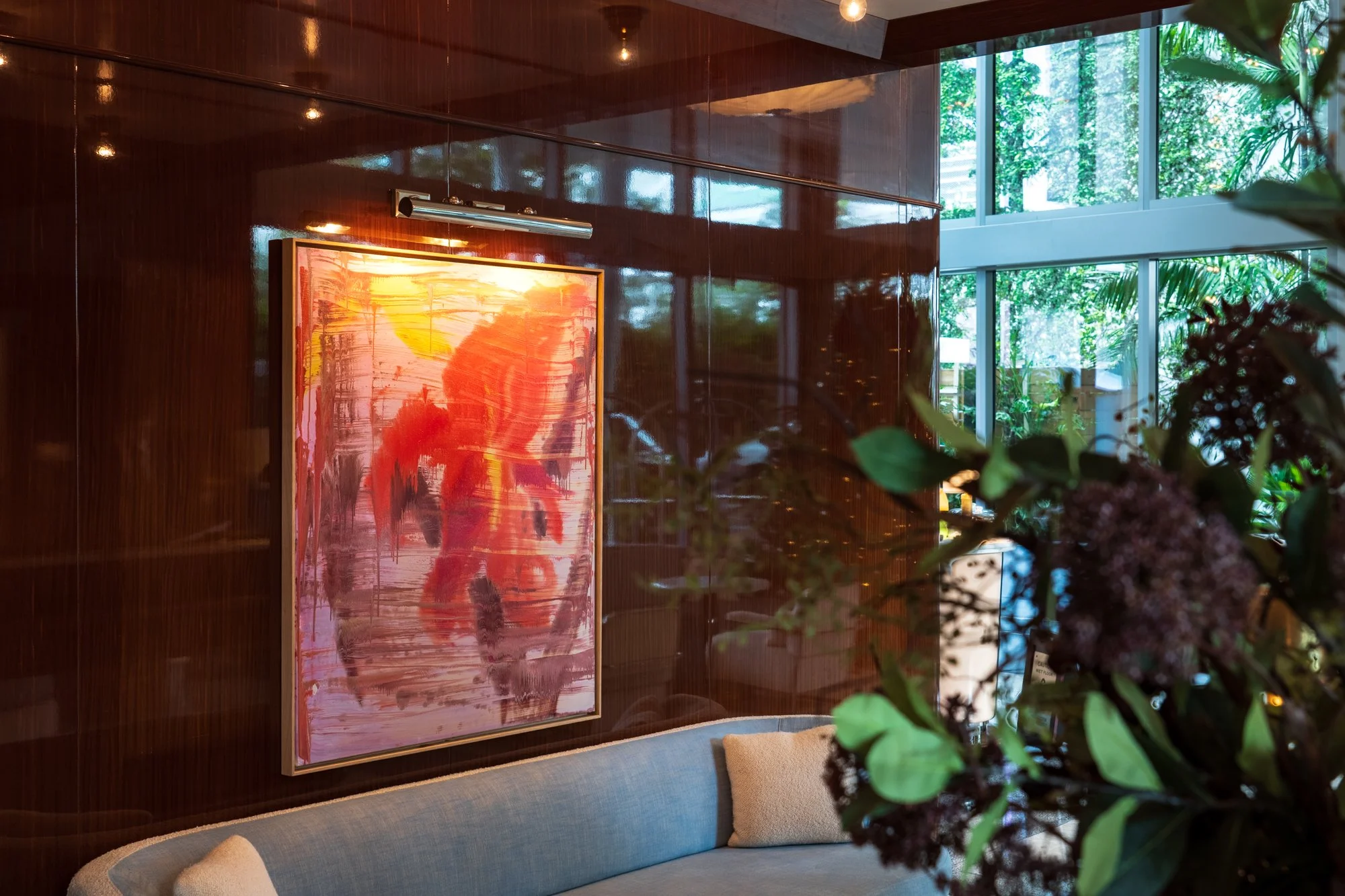 Federico De Francesco installation view at Mr. C Coconut Grove, Lobby