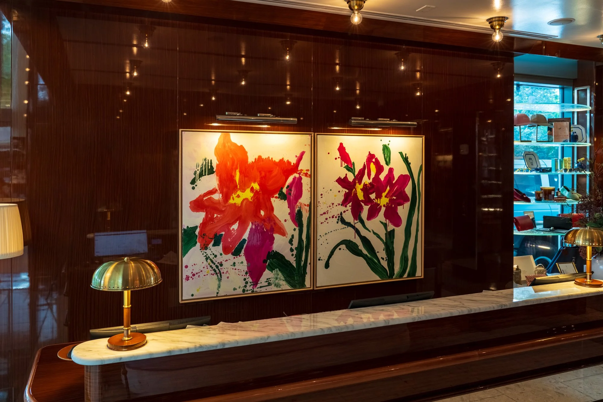 Federico De Francesco installation view at Mr. C Coconut Grove, Lobby