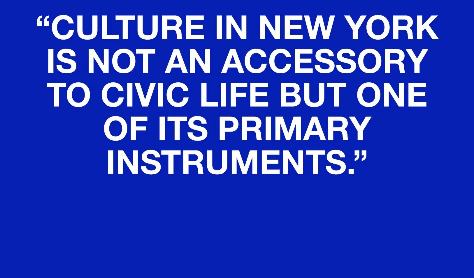 Thirteen Reasons to Love New York: A Special Editorial for Il Giornale dell’Arte