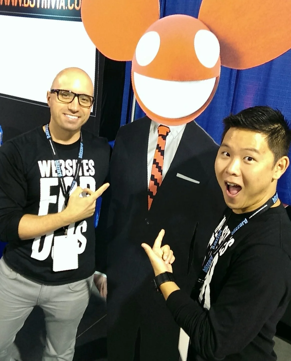 Sadly, I don&rsquo;t have any photos of &ldquo;Dr.&rdquo; Hugo Drax. But this is @iamdjkor and I at one of the many conferences he put together and that I either attended or was a vendor at. His passing comes as a shock, but his impact on the DJ comm