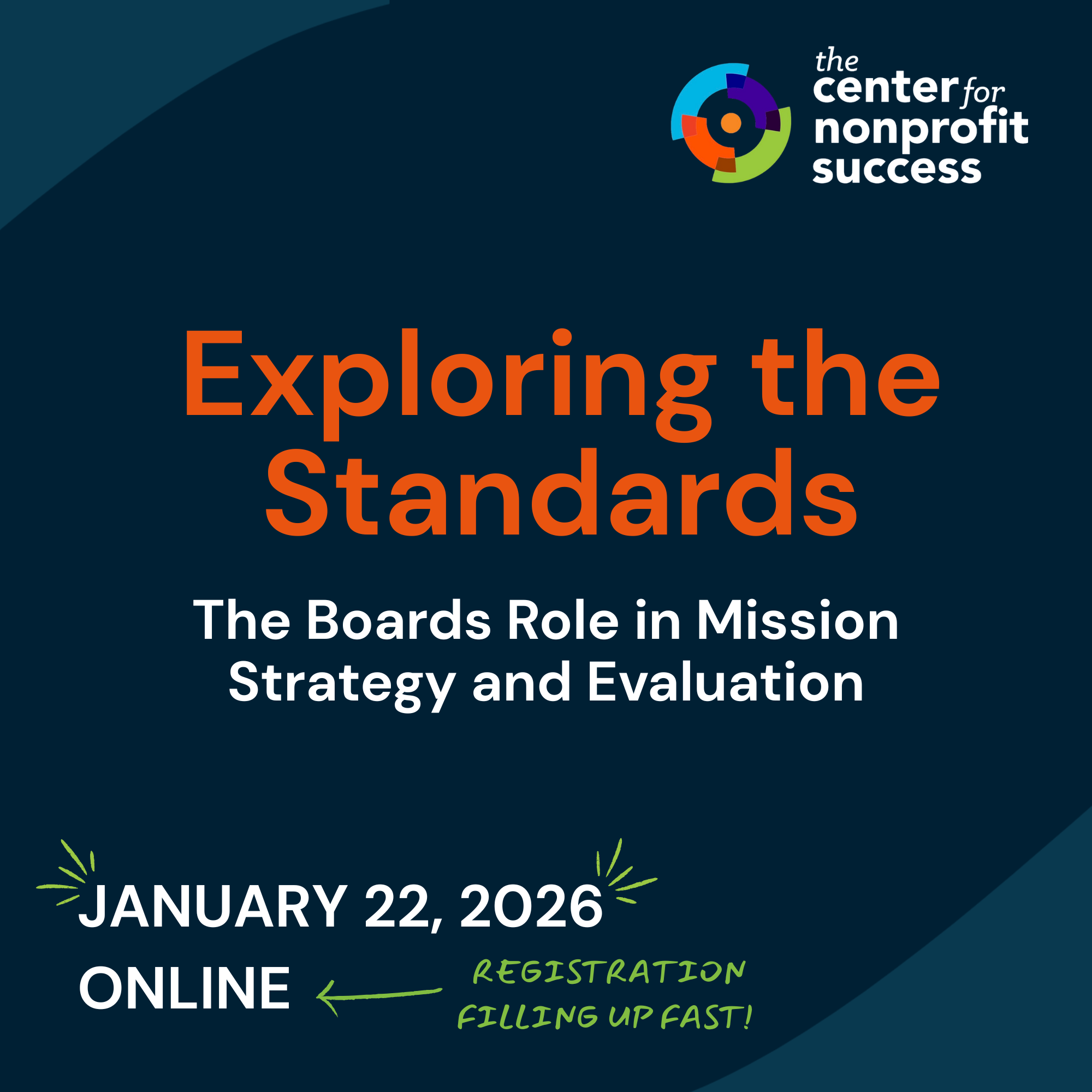 Exploring The Standards: The Boards Role in Mission Strategy and Evaluation