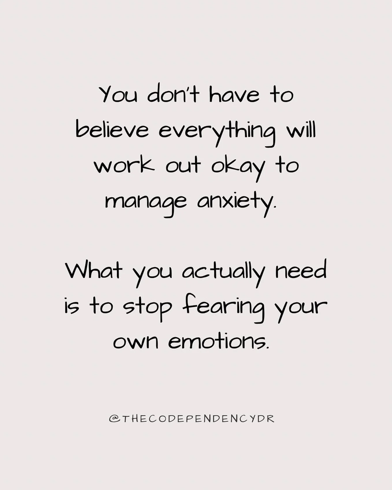 Most of us think anxiety comes from the scary &ldquo;what ifs&rdquo; in life &mdash; losing the job, the breakup, the rejection.
But what we&rsquo;re really afraid of isn&rsquo;t the event itself.
It&rsquo;s how that event will make us feel.
The trut