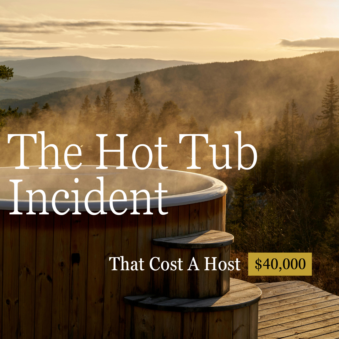 Airbnb vacation rental hot tub linked to $40,000 guest injury insurance claim