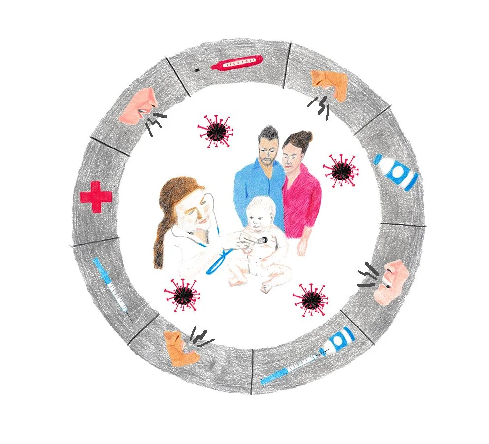 Inspired by article in New York Times on parents overwhelmed by disinformation when vaccinating children.
