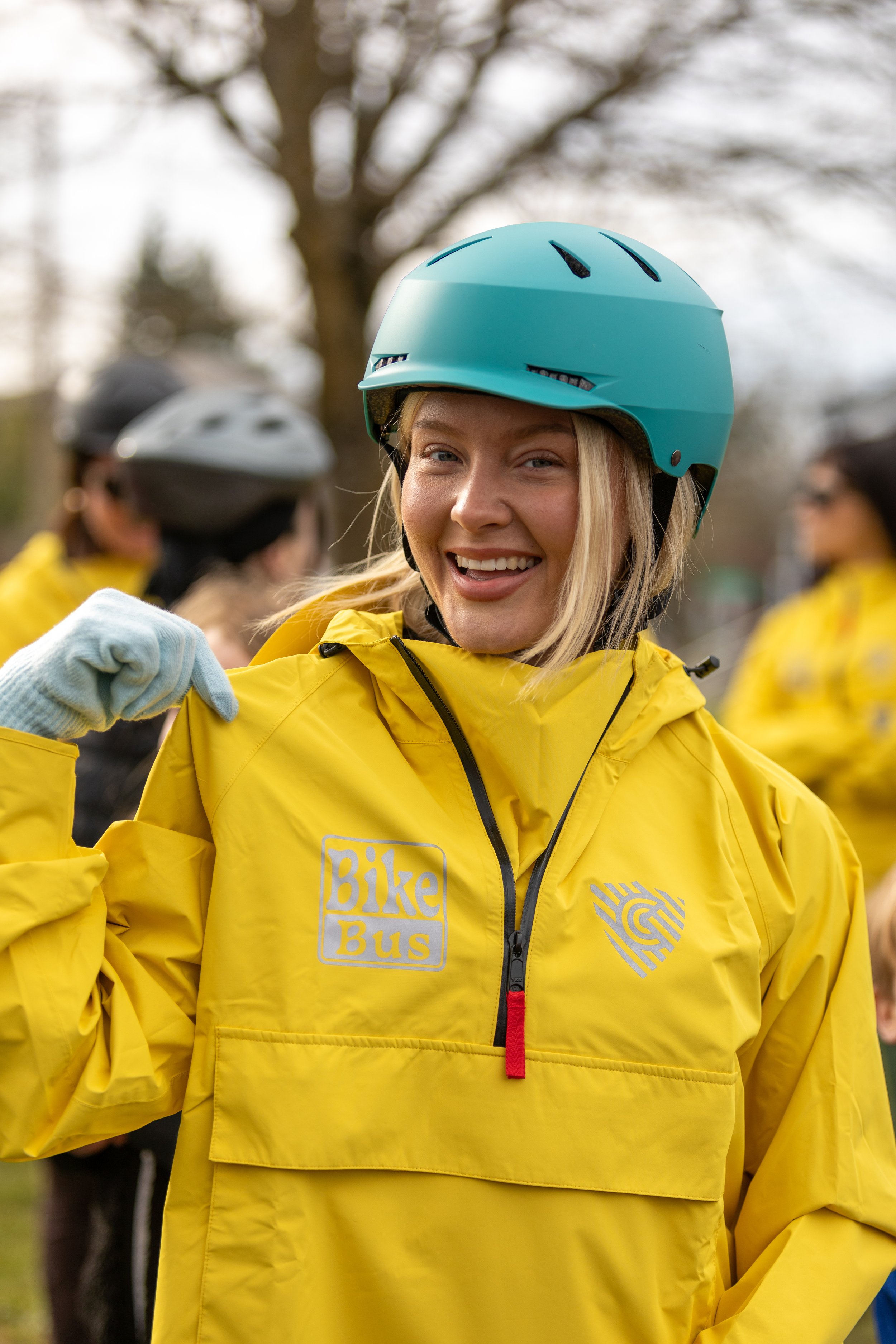 Pop Star Zara Larsson Joins Northeast Portland Bike Bus