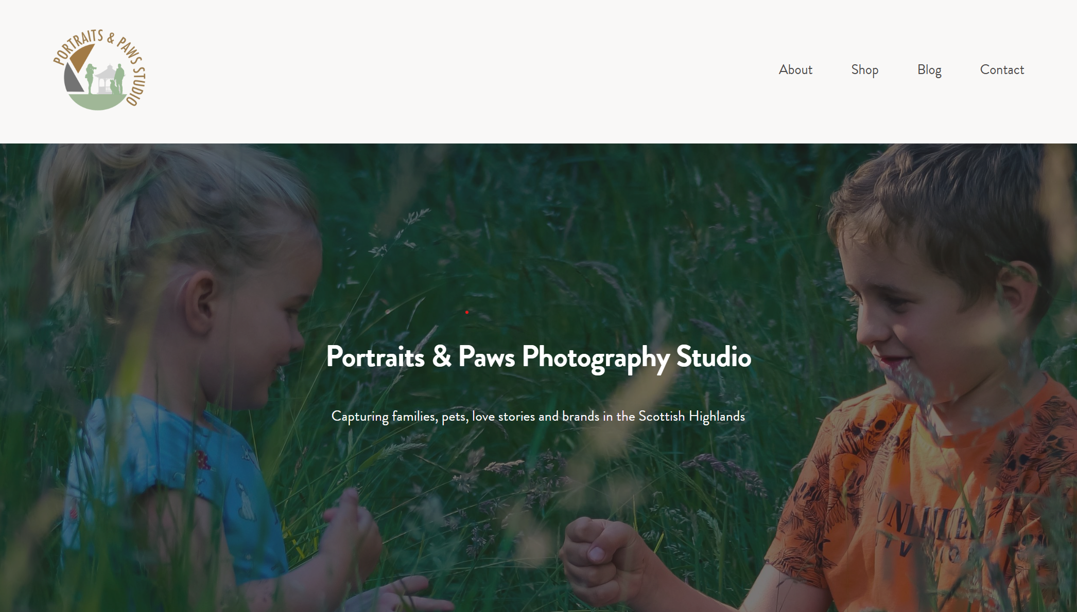 Portraits &amp; Paws Studio Launches New Website: Natural Photography in the Scottish Highlands