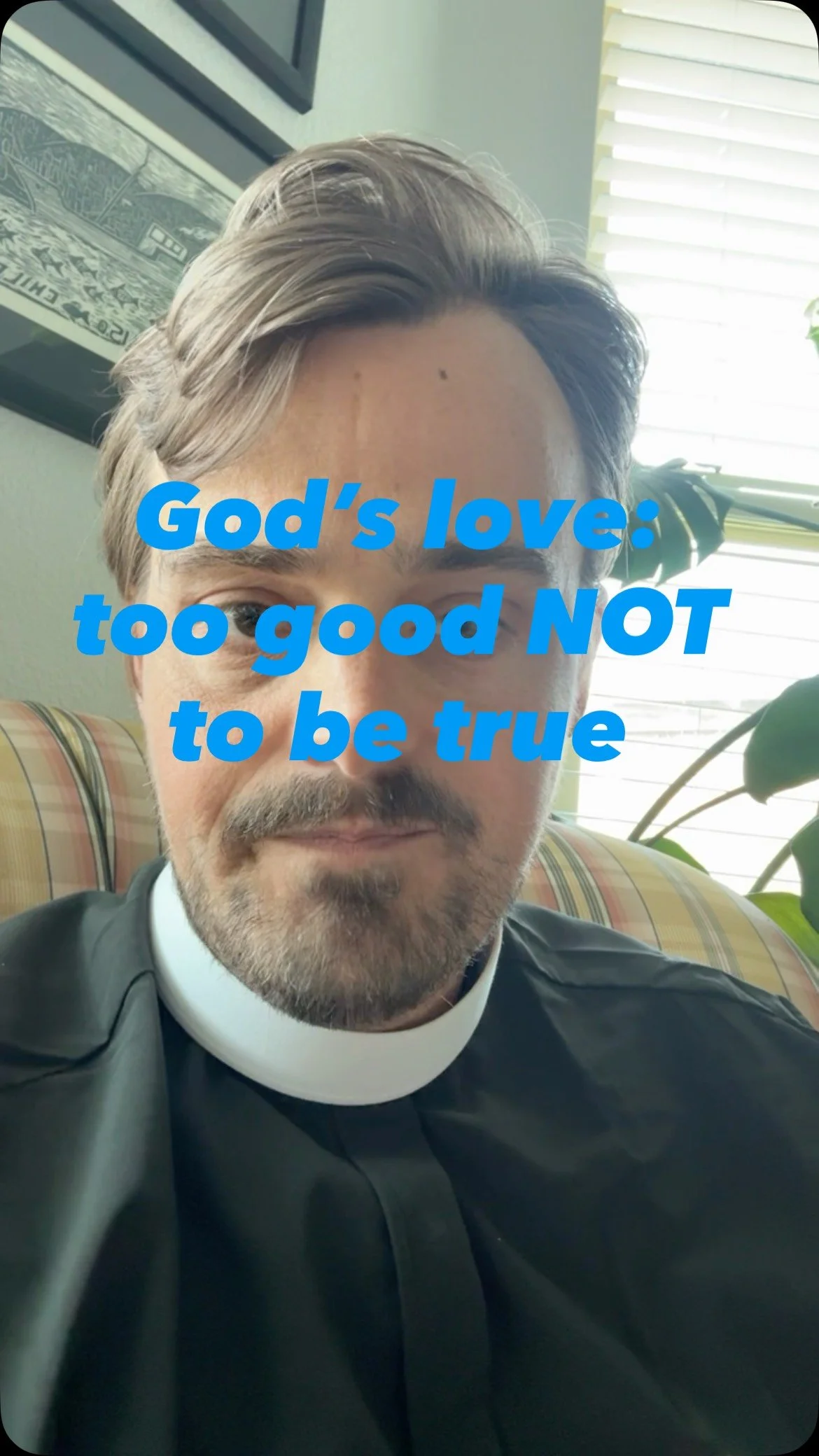 Celina! Let’s stop seeing the world through a cynical lens. God’s love is too good not to be true.