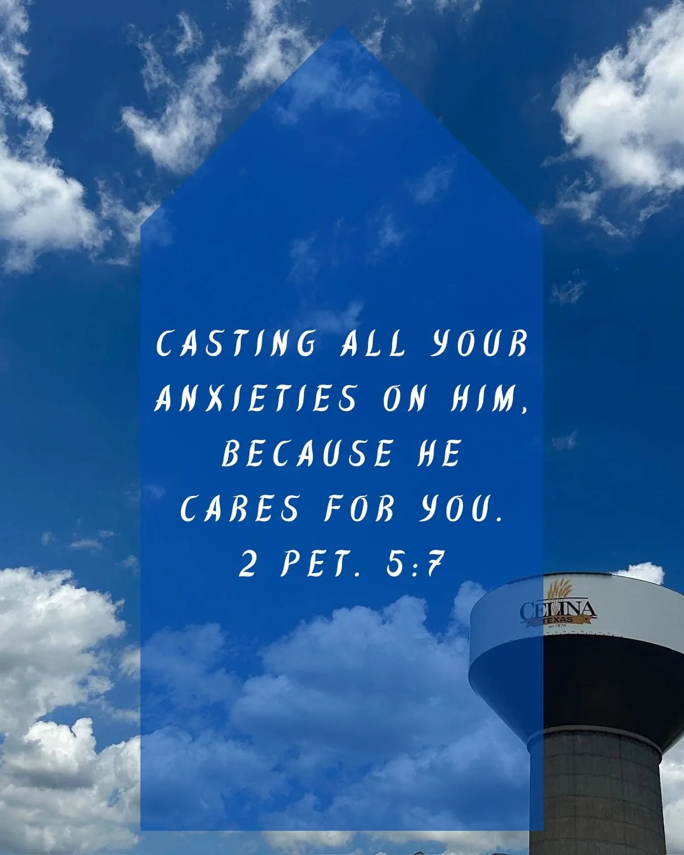 The author Brennan Manning once wrote &ldquo;God, by definition, is thinking of me.&rdquo;

The life of a disciple is a life of learning to be convinced of the reliability of God. Cast your cares, your worries, your anxieties, that thing you can&rsqu
