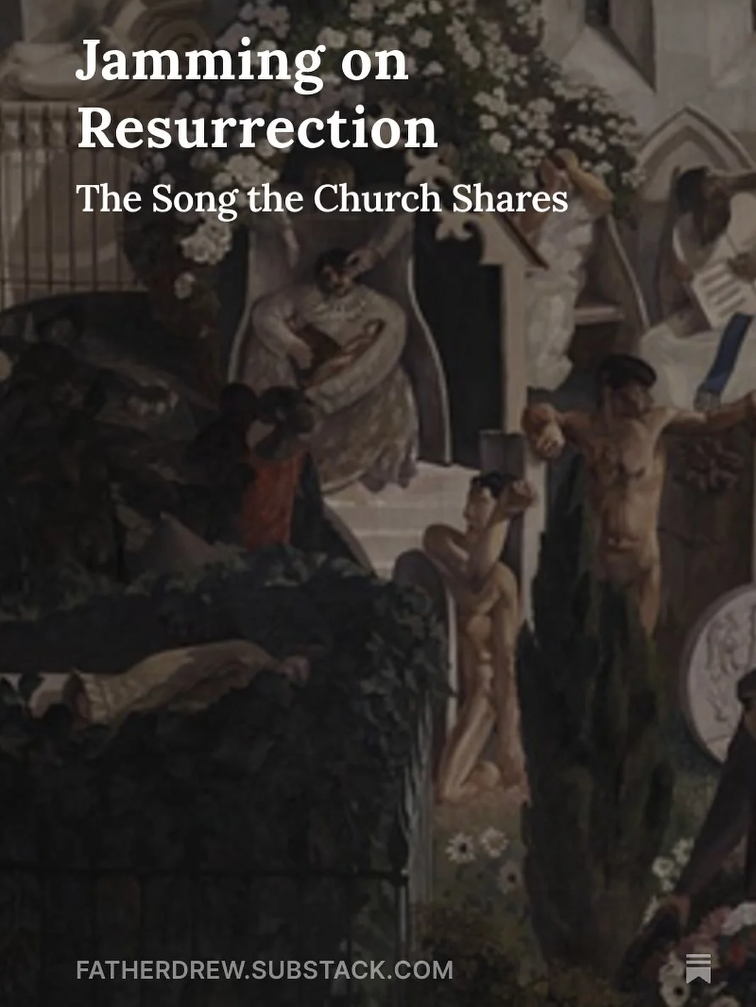 New post by Father Drew on his substack. Link in bio, fatherdrew.substack.com