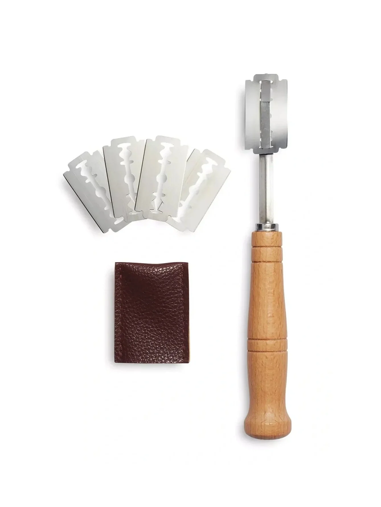 Snittekniv med treskaft