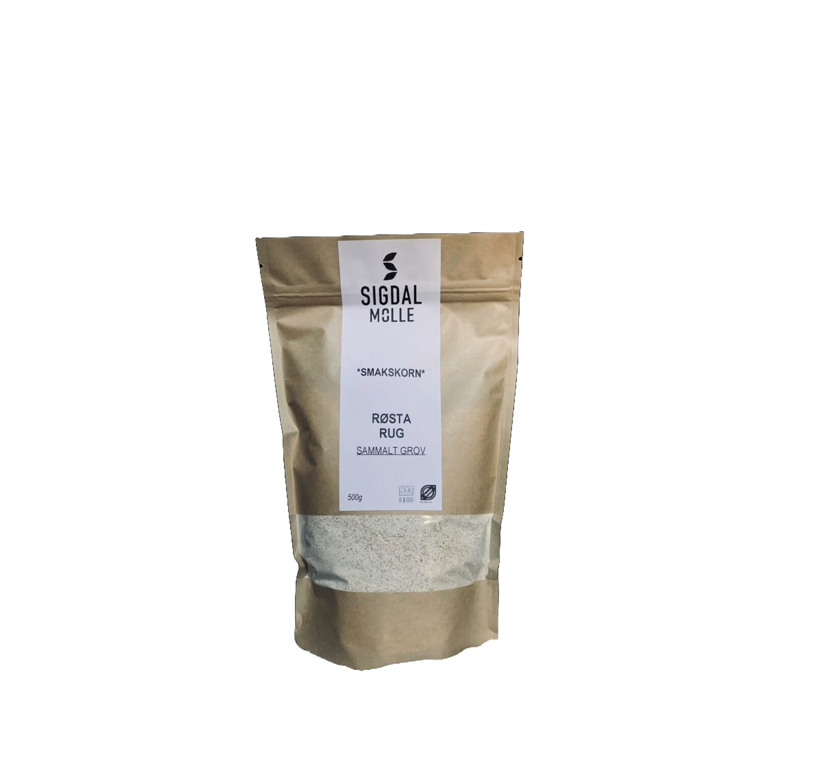 Røstet Svedjerug, Sammalt Grov Økologisk, 500 G – Sigdal Mølle